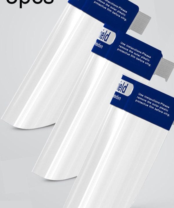 Blue Clear Protective 3 Piece Face Shield For Sale Cheap Pice From China