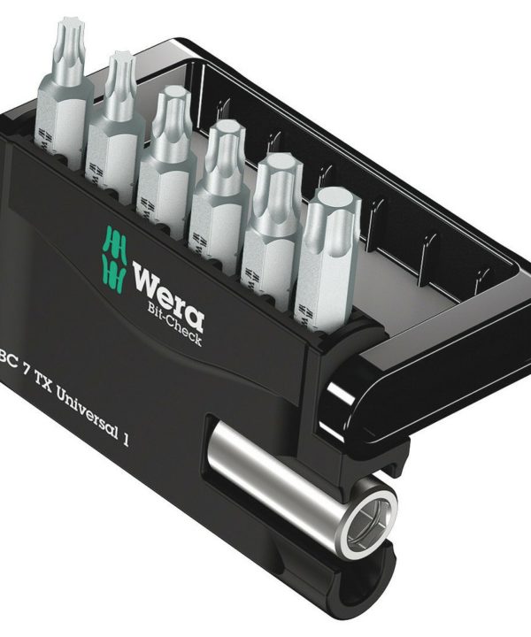 Wera Bit-Check 7 TX Universal 1, 7 pieces Latest Collections Sale Online