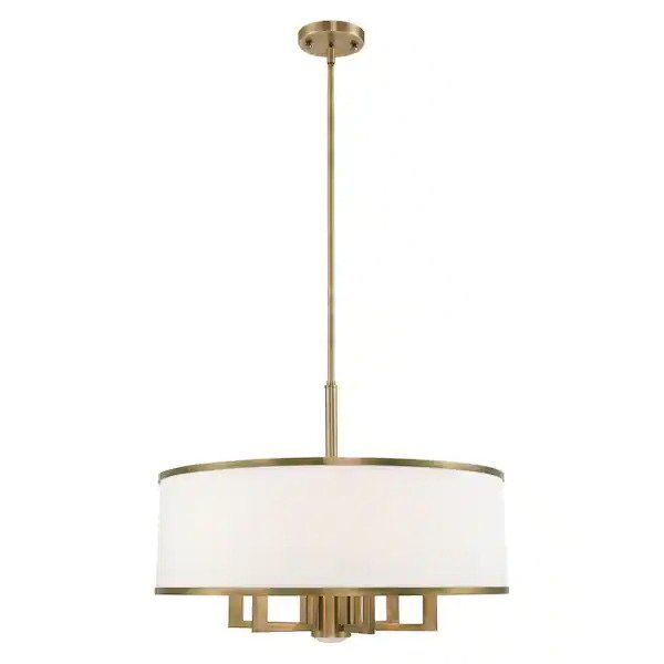 Park Ridge 7 Light 24" Wide Drum Chandelier Cheap Fashion Style