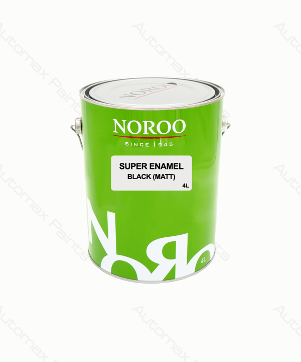 Super Enamel Black(Matt) 4Lt/Can Cheap Sale 100% Guaranteed