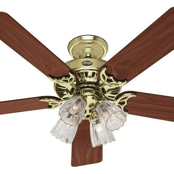 Hunter 53066 Studio Series Ceiling Fan, 52" How Much