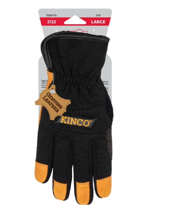 KincoPro 2122-XL Angled Wing Thumb Work Gloves, X-Large Sale Online Cheap