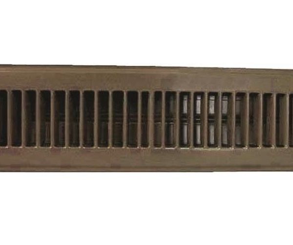 ProSource FR01-2X12B Floor Register, 2" x 12", Brown Discounts
