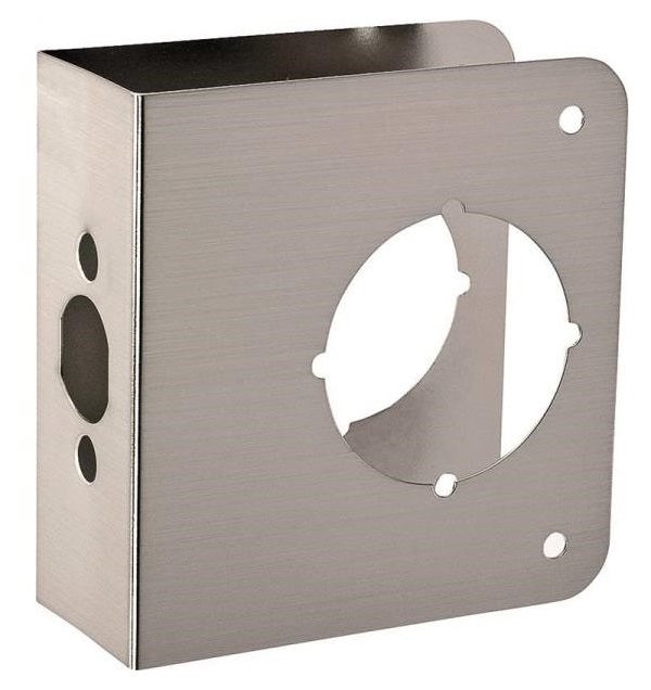 Prosource HSH-042SBN-PS Door Lockset Reinforcr, Nickel, 4" x 4-1/2" Buy Cheap Big Discount