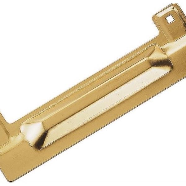 Prosource HSH-053-PS Heavy-Duty Latch Guard, 3-1/2" x 11-3/4", Brass Shop Offer