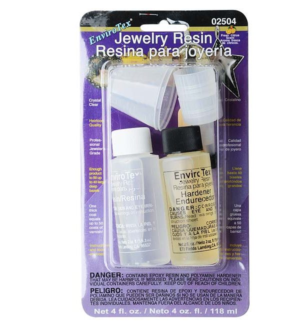 Envirotex Jeweler's Grade Clear Epoxy Resin - 4 oz Kit Inexpensive For Sale